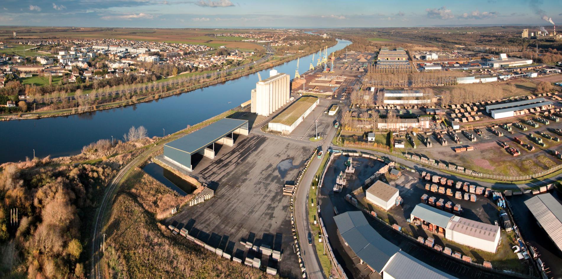 Port de Caen-Ouistreham quais de Blainville