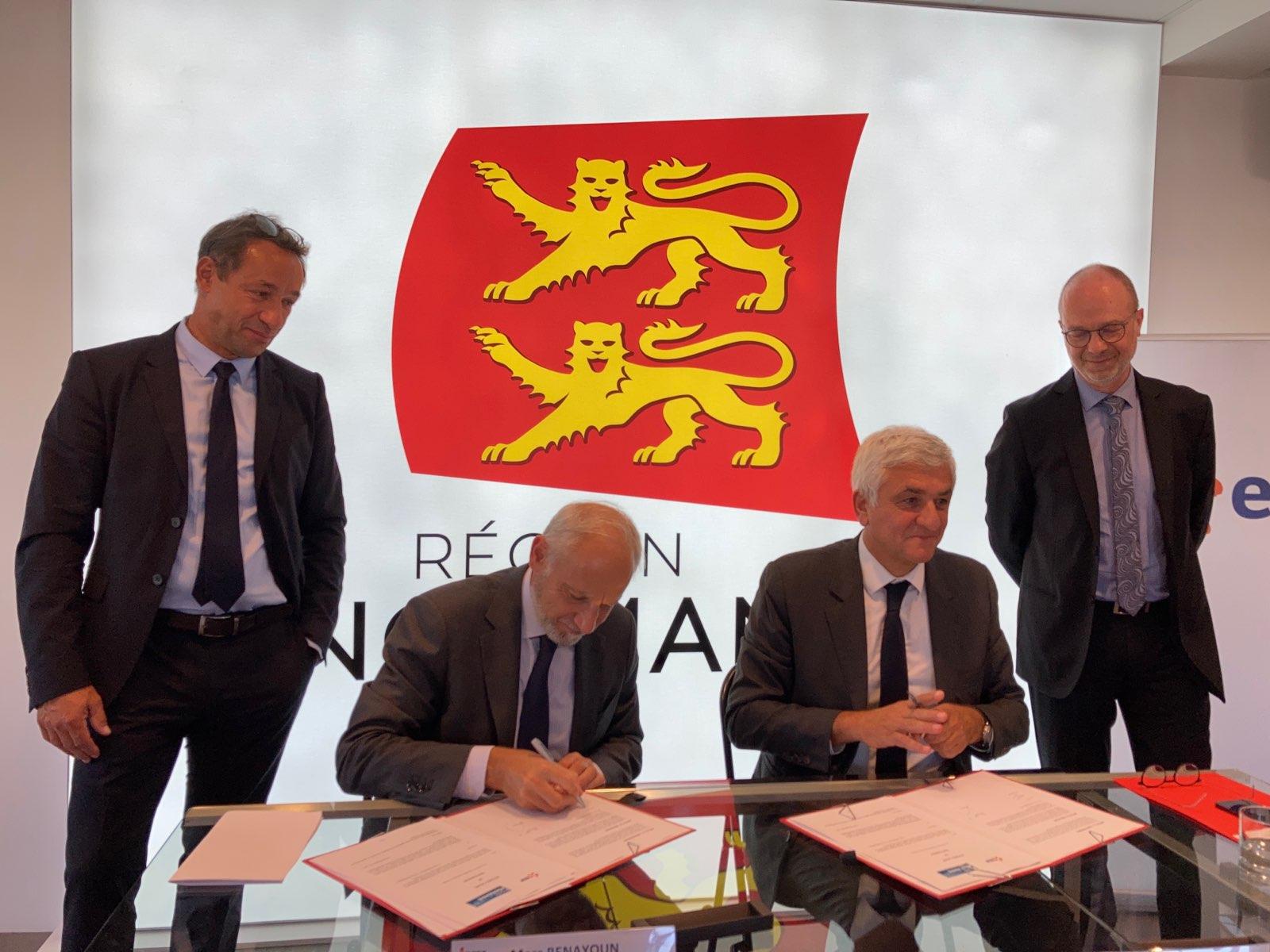 Signature-convention-EDF©PortsdeNormandie