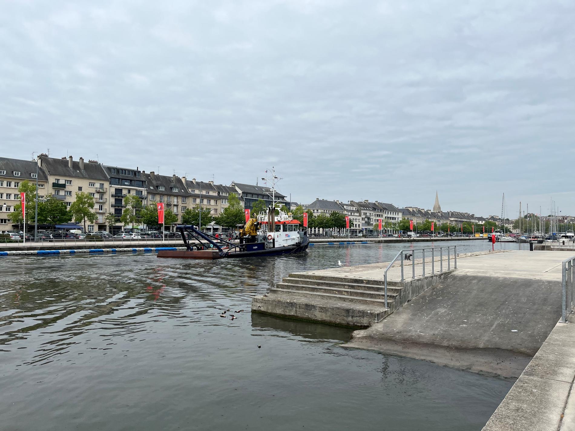 PortDeCaenOuistreham-NivelageBassinStPierre