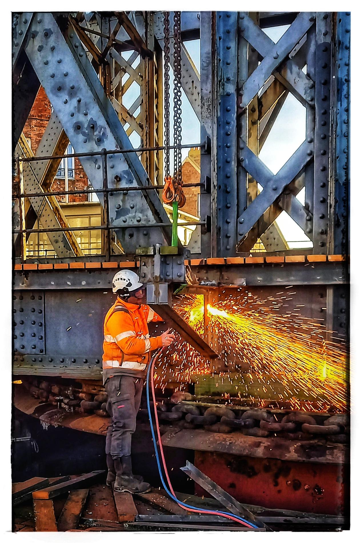 Port de Dieppe : travaux Pont Colbert
