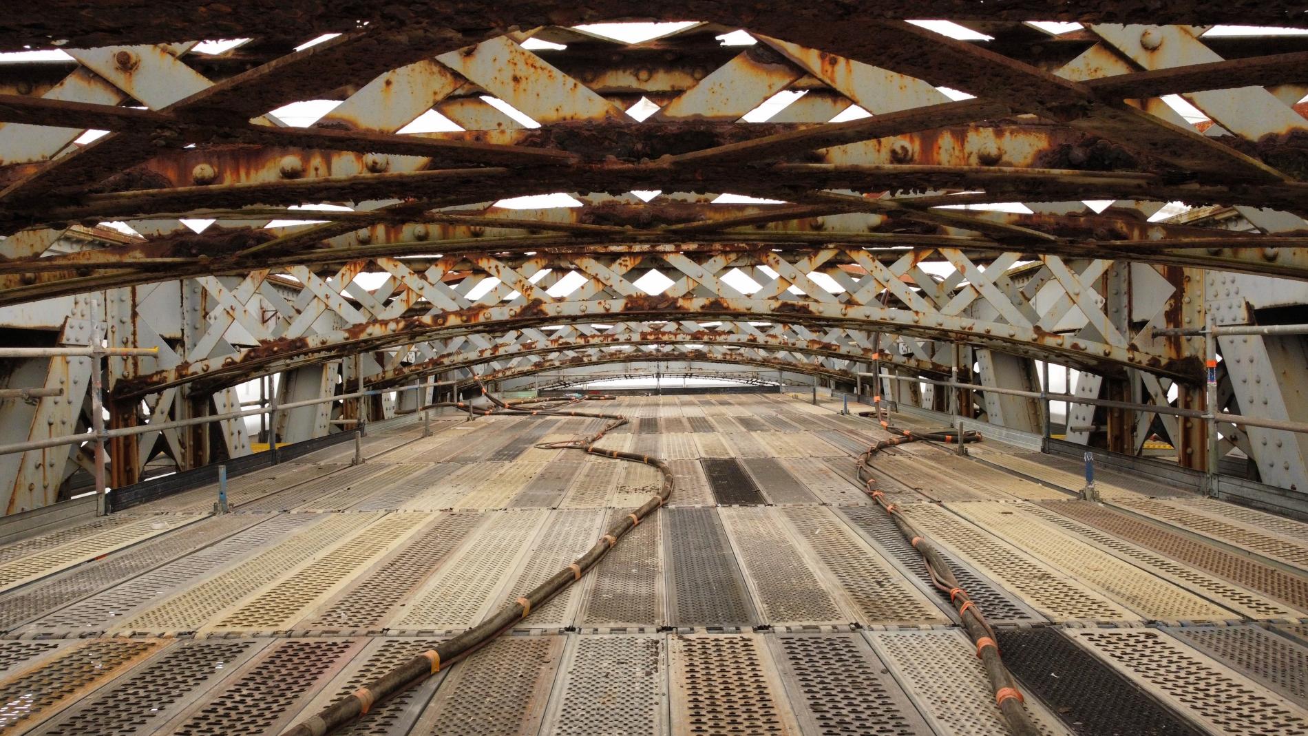 Pont Colbert sous cocon